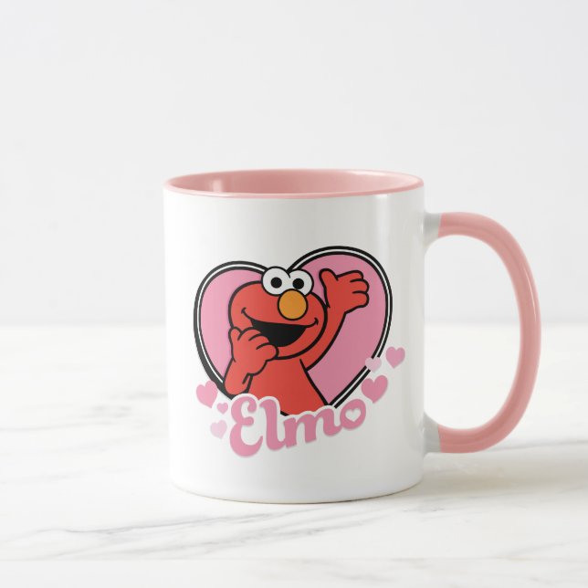 Taza Elmo en Heart Valentine (Derecha)