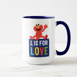 Taza Elmo   L es de Amor