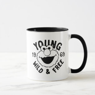Taza Elmo Skate Logo - Joven, Salvaje y Libre 1969
