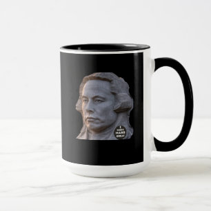Taza Elon Mount Rushmore Trump Musk unisex
