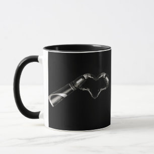 Taza Elon Robot Arms Heart Musk
