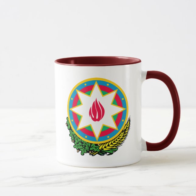 Taza emblema de Azerbaijan (Derecha)