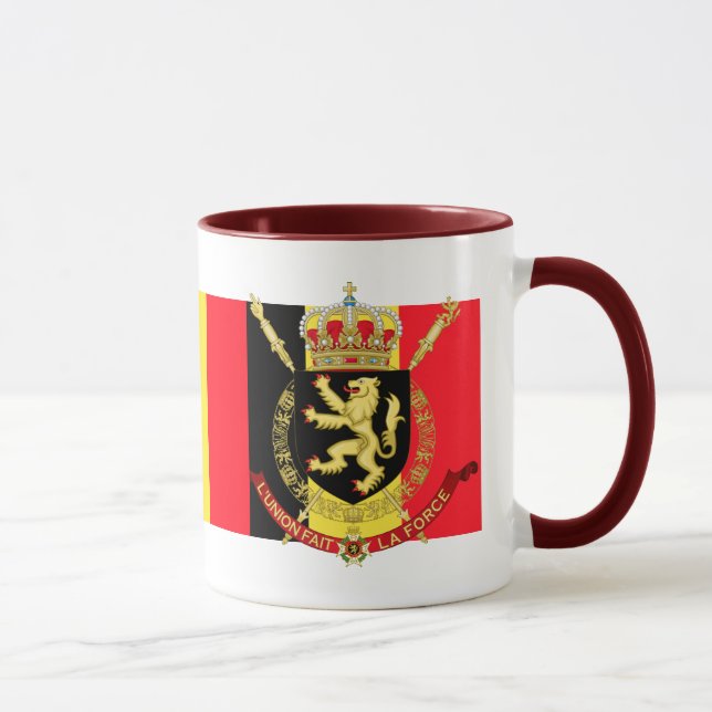 Taza emblema de Bélgica (Derecha)