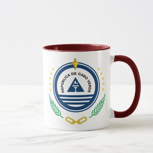 Taza emblema de cabo verde (Derecha)