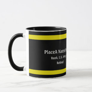 Taza Emblema de Defensa del Ejército de Estados Unidos 