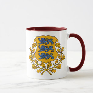 Taza emblema de Estonia