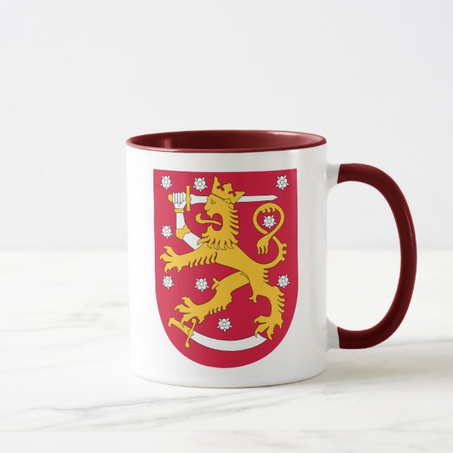 Taza emblema de finlandia (Derecha)