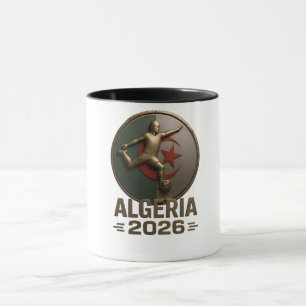 Taza Emblema de Fútbol de Argelia 2026
