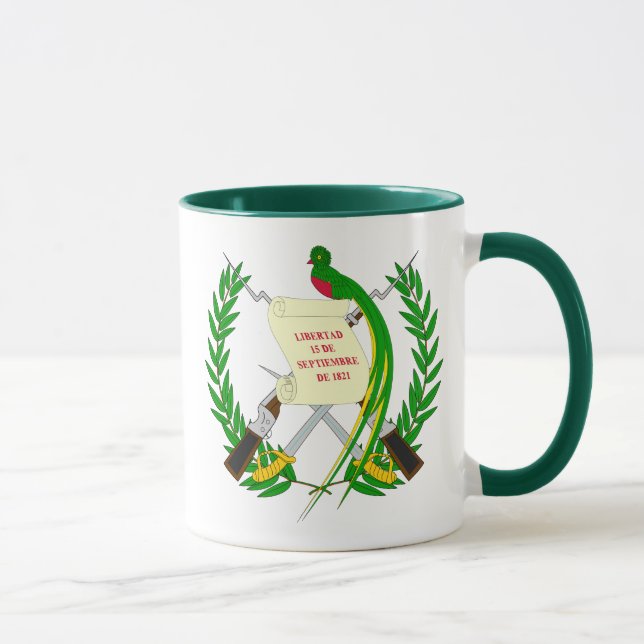 Taza emblema de Guatemala (Derecha)