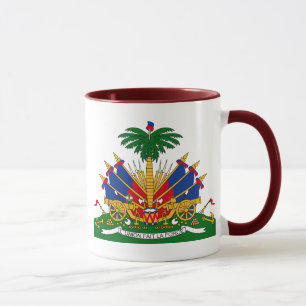 Taza emblema de Haití