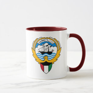 Taza emblema de Kuwait