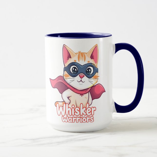 Taza Emblema de los guerreros de Whisker (Derecha)