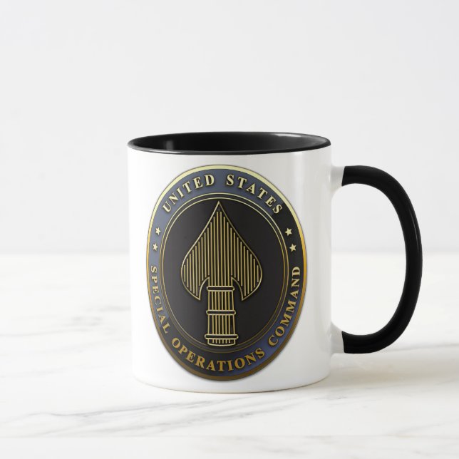Taza Emblema de USSOCOM (Derecha)