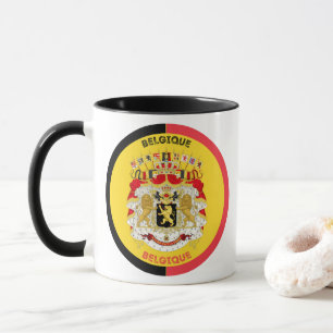 Taza Emblema del Patrimonio de Bélgica