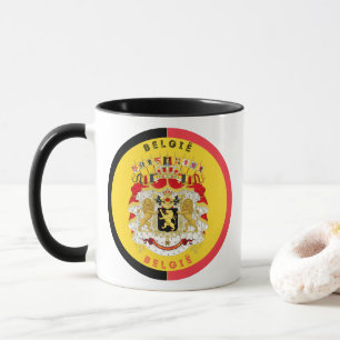 Taza Emblema del Patrimonio de Bélgica