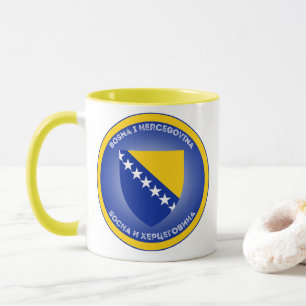 Taza Emblema del Patrimonio de Bosnia y Herzegovina