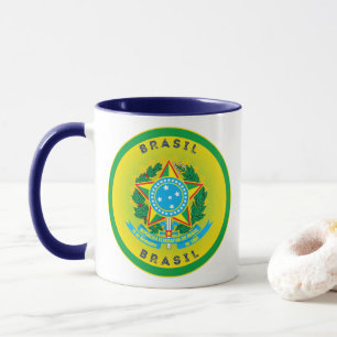 Taza Emblema del Patrimonio de Brasil