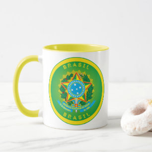 Taza Emblema del Patrimonio de Brasil