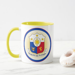 Taza Emblema del Patrimonio de Filipinas