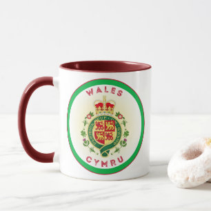 Taza Emblema del Patrimonio de Gales
