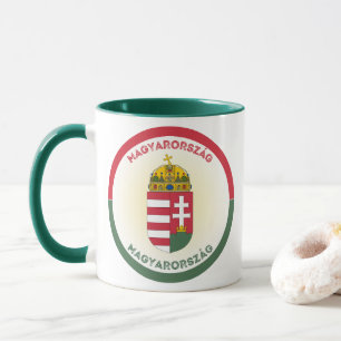 Taza Emblema del Patrimonio de Hungría