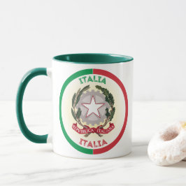 Taza Emblema del Patrimonio de Italia