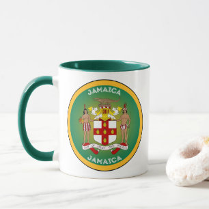 Taza Emblema del Patrimonio de Jamaica