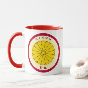 Taza Emblema del Patrimonio de Japón