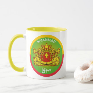 Taza Emblema del Patrimonio de Myanmar