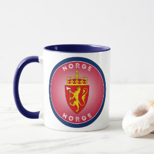 Taza Emblema del Patrimonio de Noruega