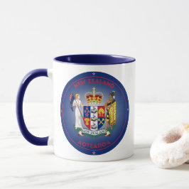 Taza Emblema del Patrimonio de Nueva Zelanda