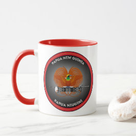 Taza Emblema del Patrimonio de Papua Nueva Guinea