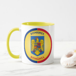 Taza Emblema del Patrimonio de Rumania