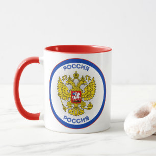 Taza Emblema del Patrimonio de Rusia