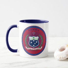 Taza Emblema del Patrimonio de Samoa