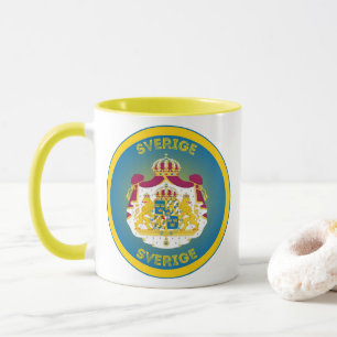 Taza Emblema del Patrimonio de Suecia