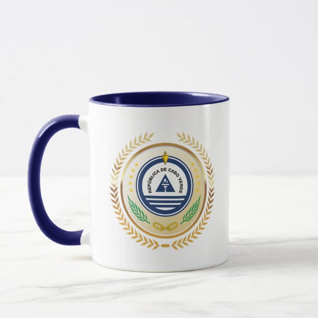 Taza Emblema nacional de Cabo Verde (Izquierda)