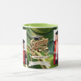 Taza "Emerald Excellence: Oro y Verde Edición 2026"