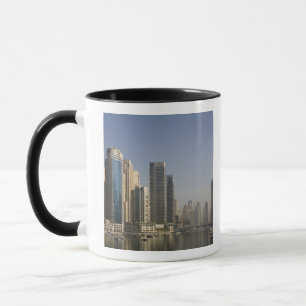 Taza Emiratos Árabes Unidos, Dubai. Torres Marina con 