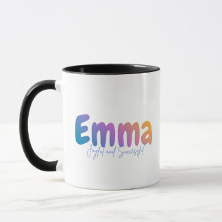 Taza Emma Name Gift - Joyful and Successful - Personali