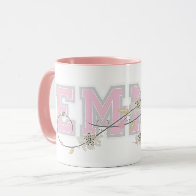 Taza Emma Name Personalized Mug (Anverso izquierdo)