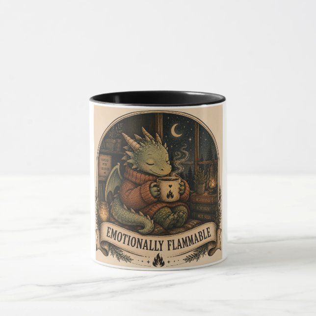 TAZA EMOCIONALMENTE INFLAMABLE (Centro)