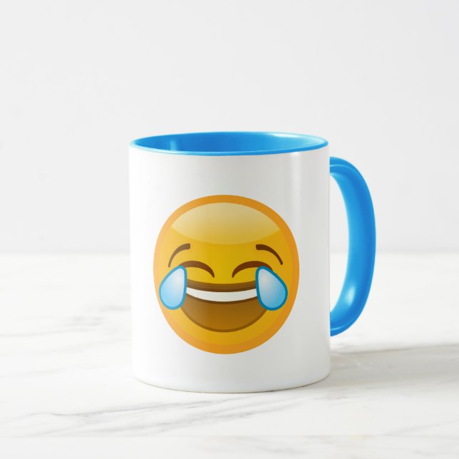 Taza Emoji de la risa (Anverso derecho)