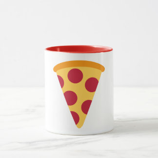 Taza Emoji del patrón Pizza Café Mug