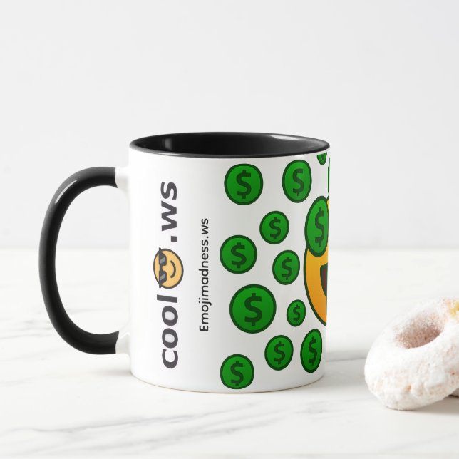 Taza Emoji Madness (Con donut)