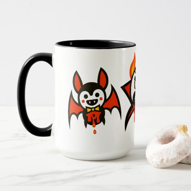 Taza Emoji Madness Mug (Con donut)