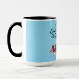 Taza Emotions in Flight Watercolor Butterfly Mug