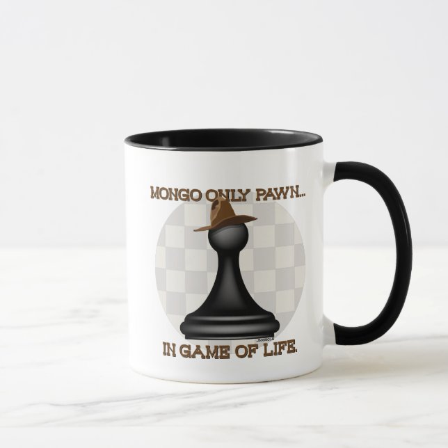Taza Empeño del Mongo solamente en el juego de la vida (Derecha)