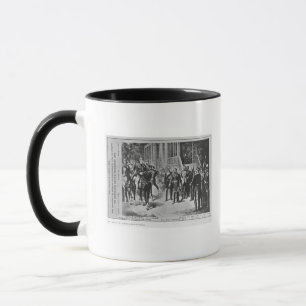 Taza Emperador Napoleon III y Kaiser Wilhelm I