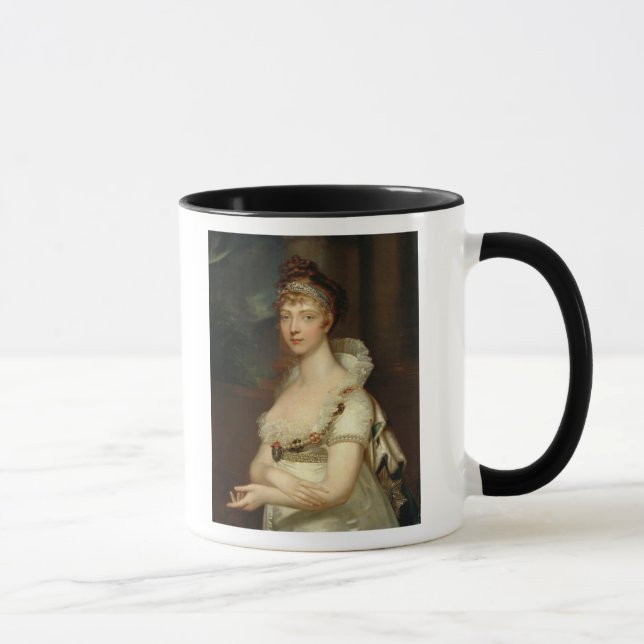 Taza Emperatriz Elizabeth Alexejevna (Derecha)